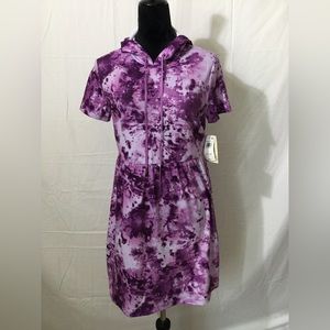 bebop  troops lounge hoodie dress size (s)